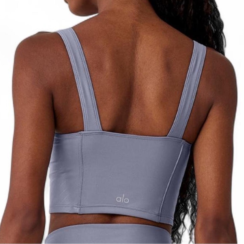 ALO Yoga Women's Slate Sports Bra